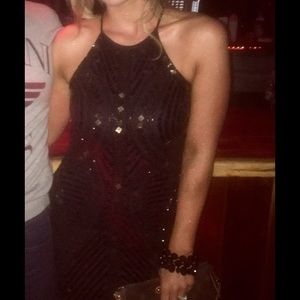 Parker beaded mini black great condition